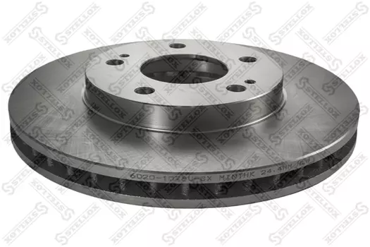 Тормозной диск STELLOX 6020-1078V-SX вентилируемый передняя ось