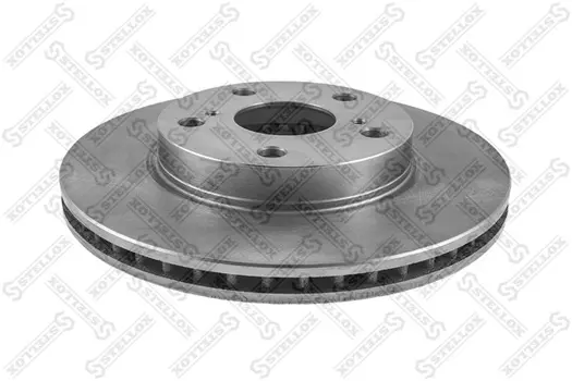 Тормозной диск STELLOX 6020-1087V-SX вентилируемый передняя ось