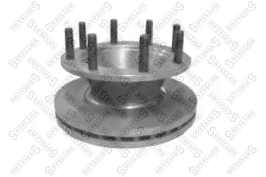 Тормозной диск STELLOX 85-00787-SX вентилируемый