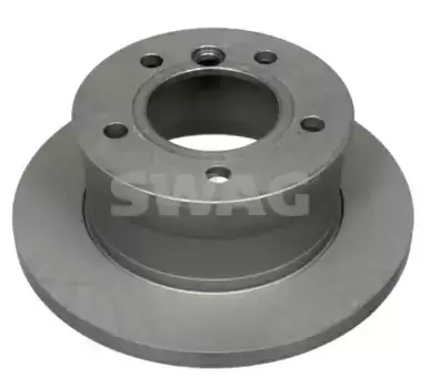 Тормозной диск SWAG 10 92 2858 полный задняя ось