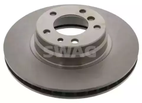 Тормозной диск SWAG 20 91 0752 вентилируемый передняя ось