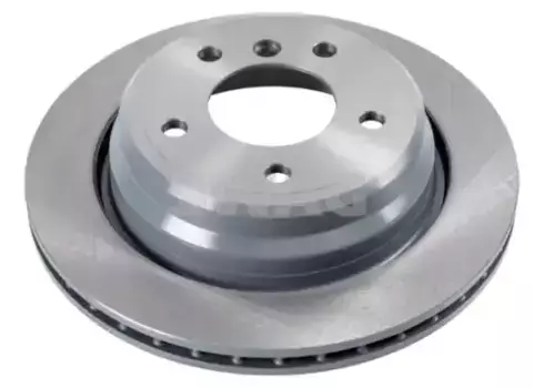 Тормозной диск SWAG 20 91 7162 вентилируемый задняя ось