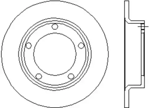 Тормозной диск TEXTAR 92019900 полный передняя ось