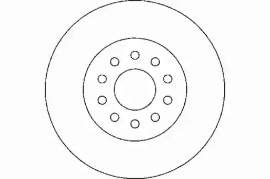 Тормозной диск TEXTAR 92106203 полный задняя ось