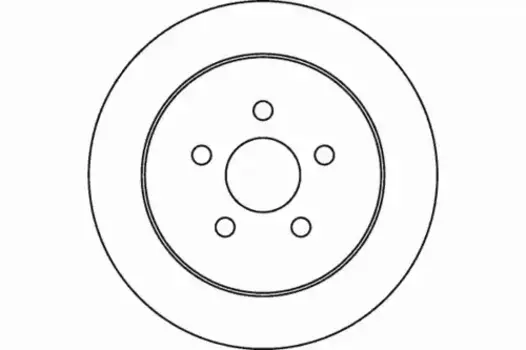 Тормозной диск TEXTAR 92108600 полный задняя ось