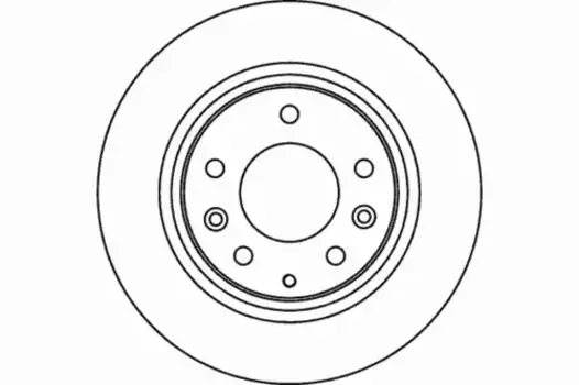 Тормозной диск TEXTAR 92125603 полный задняя ось