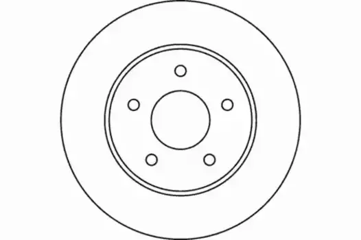 Тормозной диск TEXTAR 92125703 полный задняя ось