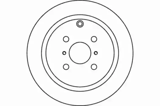 Тормозной диск TEXTAR 92126203 полный задняя ось