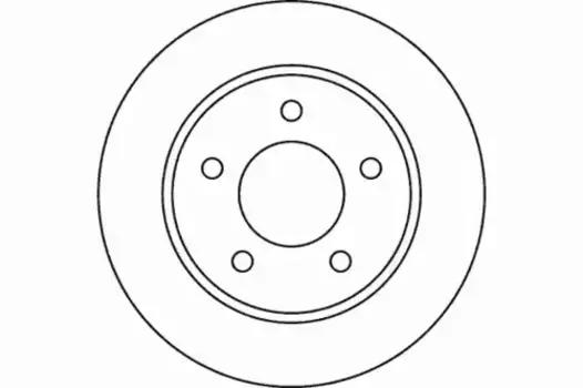 Тормозной диск TEXTAR 92130500 полный задняя ось