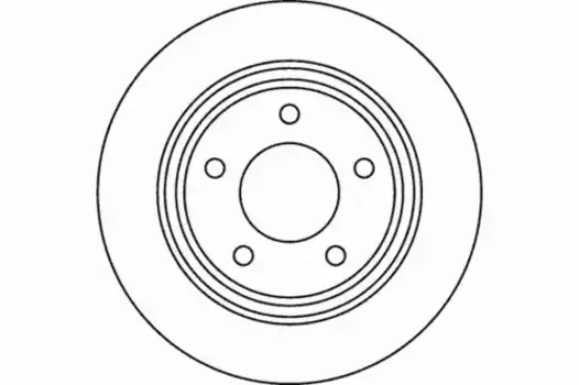 Тормозной диск TEXTAR 92130600 полный задняя ось