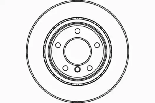 Тормозной диск TEXTAR 92133003 вентилируемый задняя ось