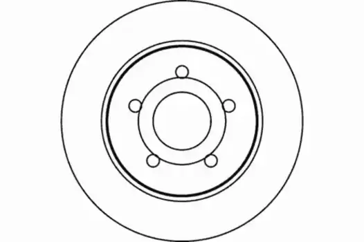 Тормозной диск TEXTAR 92133703 полный задняя ось