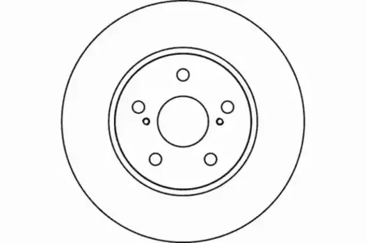 Тормозной диск TEXTAR 92135800 вентилируемый передняя ось