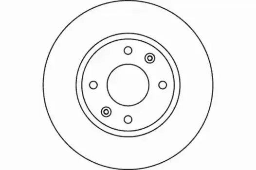 Тормозной диск TEXTAR 92136600 вентилируемый передняя ось