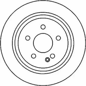 Тормозной диск TEXTAR 93123503 полный задняя ось