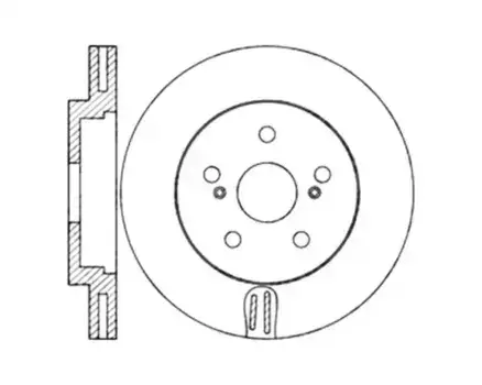 Тормозной диск TOYOTA / LEXUS 43512-33150