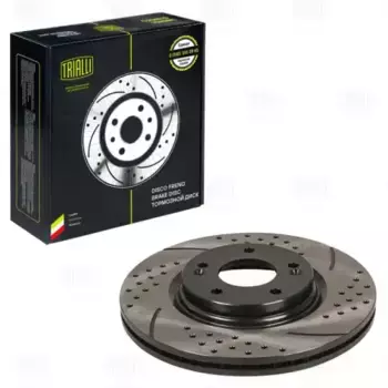 Тормозной диск TRIALLI DF 0731S вентилируемый передняя ось