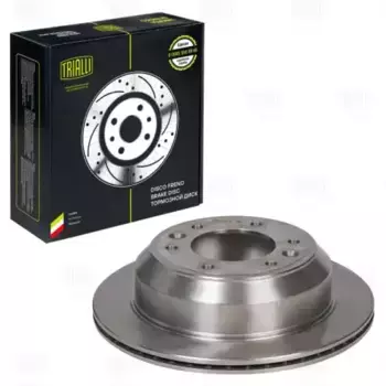 Тормозной диск TRIALLI DF 084212 вентилируемый задняя ось