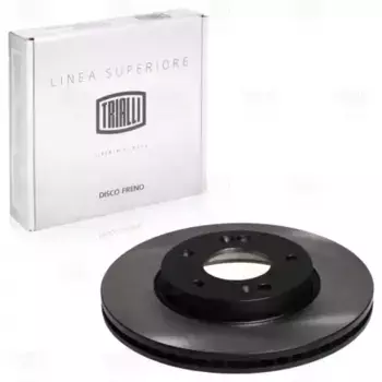 Тормозной диск TRIALLI DF 0843S вентилируемый передняя ось