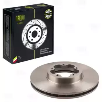 Тормозной диск TRIALLI DF 105105 вентилируемый передняя ось