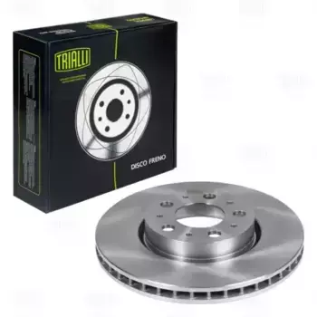 Тормозной диск TRIALLI DF 106205 вентилируемый передняя ось