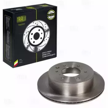 Тормозной диск TRIALLI DF 117408 вентилируемый задняя ось