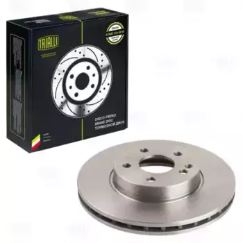 Тормозной диск TRIALLI DF 155106 вентилируемый передняя ось