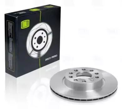 Тормозной диск TRIALLI DF 180106 вентилируемый передняя ось