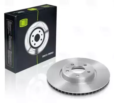 Тормозной диск TRIALLI DF 180123 вентилируемый передняя ось