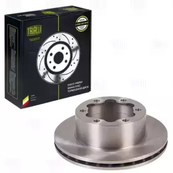 Тормозной диск TRIALLI DF 190408 вентилируемый задняя ось