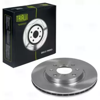 Тормозной диск TRIALLI DF 240108 вентилируемый передняя ось