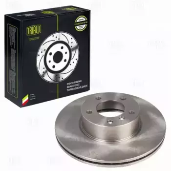 Тормозной диск TRIALLI DF 261008 вентилируемый передняя ось