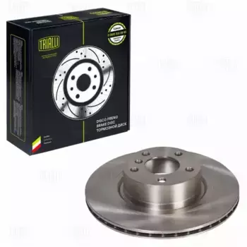 Тормозной диск TRIALLI DF 263918 вентилируемый задняя ось