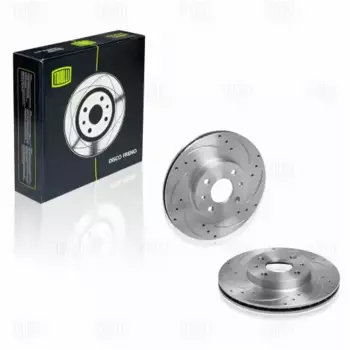 Тормозной диск TRIALLI DF 544 вентилируемый передняя ось