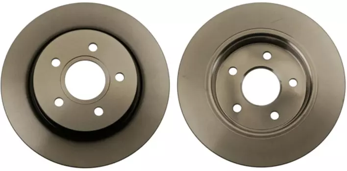 Тормозной диск TRW DF6139 полный задняя ось