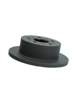 Тормозной диск ZENTPARTS Z06034 полный задняя ось