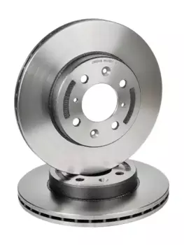 Тормозной диск ZENTPARTS Z06048 вентилируемый передняя ось