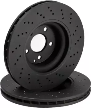 Тормозной диск ZENTPARTS Z06101 вентилируемый передняя ось