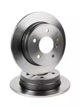 Тормозной диск ZENTPARTS Z06137 полный задняя ось