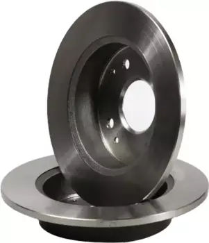 Тормозной диск ZENTPARTS Z06202 полный задняя ось
