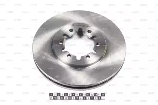 Тормозной диск ZEVS TBD4020