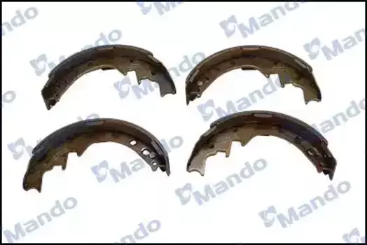 Тормозные колодки барабанные MANDO MLP04