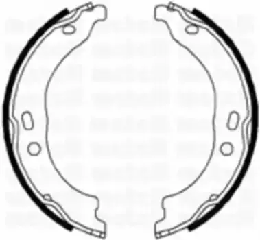 Тормозные колодки барабанные METELLI 53-0094