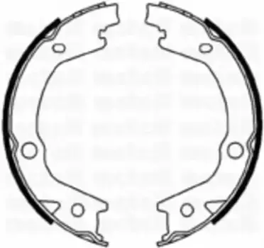 Тормозные колодки барабанные METELLI 53-0184