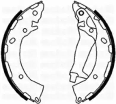 Тормозные колодки барабанные METELLI 53-0189