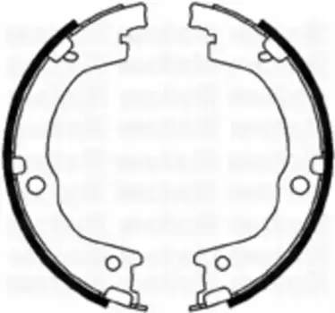 Тормозные колодки барабанные METELLI 53-0230