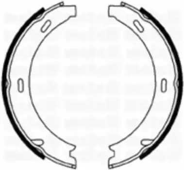 Тормозные колодки барабанные METELLI 53-0233