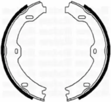 Тормозные колодки барабанные METELLI 53-0243