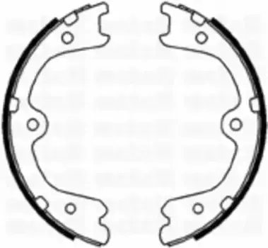 Тормозные колодки барабанные METELLI 53-0297
