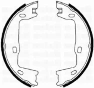 Тормозные колодки барабанные METELLI 53-0302